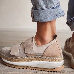Free People Chapmin Double Take - Women’s size 8 Espadrille Sneaker